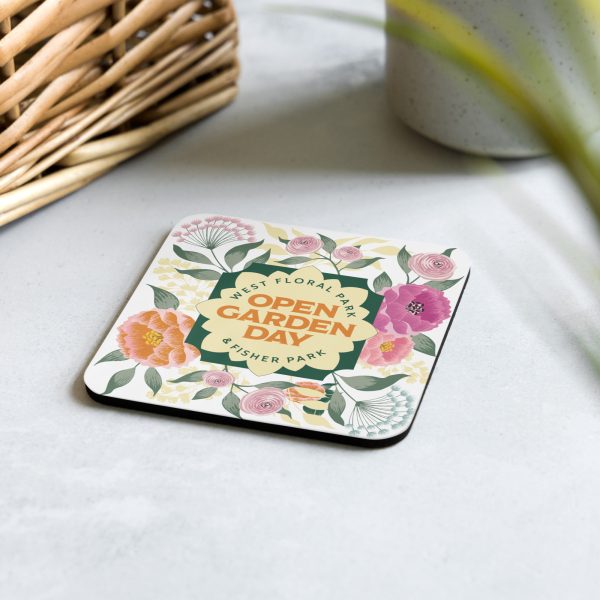 Cork-Back Coaster