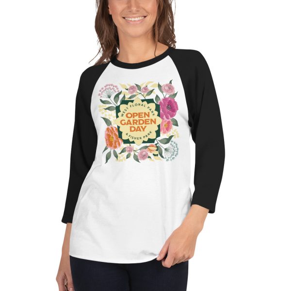 Unisex 3/4 Sleeve Raglan Shirt